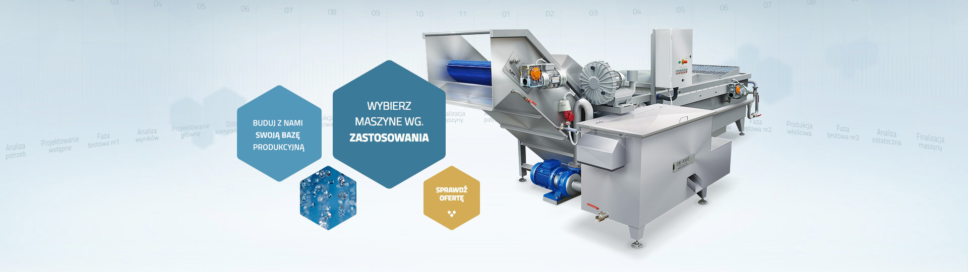 Producent  urządzeń i maszyn do przemysłu spożywczego