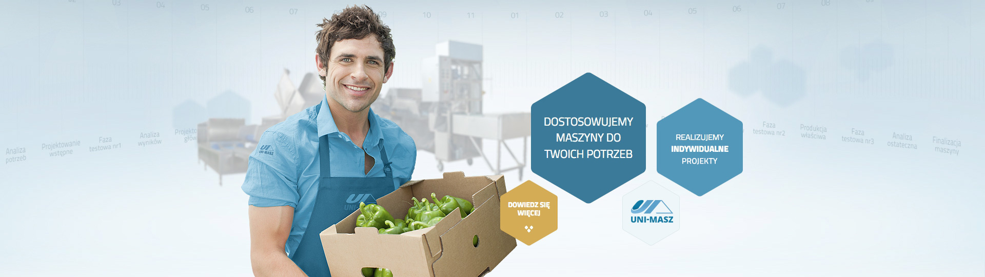 Producent  urządzeń i maszyn do przemysłu spożywczego